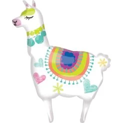Amscan® Llama - SuperShape Folienballon, 71 X 104 Cm