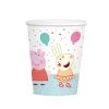 Amscan® Peppa Pig - 8 Becher Papier, 250 Ml