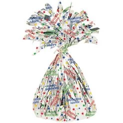 Amscan® - Ballongewicht Folie Happy Birthday, 170 G