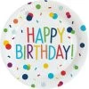 Amscan® Confetti Birthday - 8 Teller