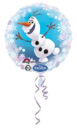 Amscan® Frozen - Olaf Folienballon Rund, Ø 43 Cm
