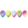 Amscan® - 5 Latexballons Weiß Mit Bunten LED-Lichtern, 27,5 Cm