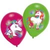 Amscan® Einhorn - 6 Latexballons, 27,5 Cm