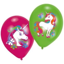 Amscan® Einhorn - 6 Latexballons, 27,5 Cm