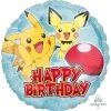 Amscan® Pokemon - Happy Birthday Folienballon Rund