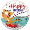 Amscan® Happy Tiger - Happy Birthday Folienballon