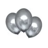 Amscan® - 6 Latexballons Satin Luxe Platinum, 27,5 Cm