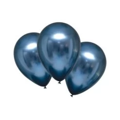 Amscan® - 6 Latexballons Satin Luxe Azur, 27,5 Cm