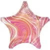 Amscan® Stern - Folienballon Marblez Pink