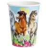 Amscan® Charming Horses - 8 Becher, 266 Ml