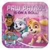 Amscan® Paw Patrol - 8 Teller Eckig Pink, 23 Cm