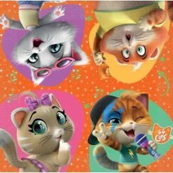 Amscan® 44 Cats - 16 Servietten