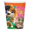 Amscan® 44 Cats - 8 Becher, 250 Ml