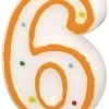 Amscan® - Zahlenkerze 6, Höhe 7,3 Cm