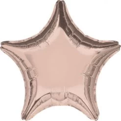 Amscan® Stern - Folienballon Rose Gold, 45 Cm