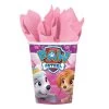 Amscan® Paw Patrol - 8 Becher Pink, 250 Ml
