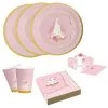 44-teiliges Princess For A Day Party Set Für 8 Personen