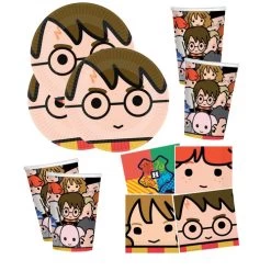 Harry Potter - 48-teiliges - Party Set - Chibi Für 16 Personen